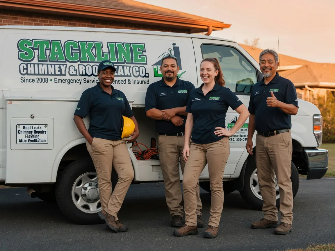 Chimney flashing repair company in Braddock, ND